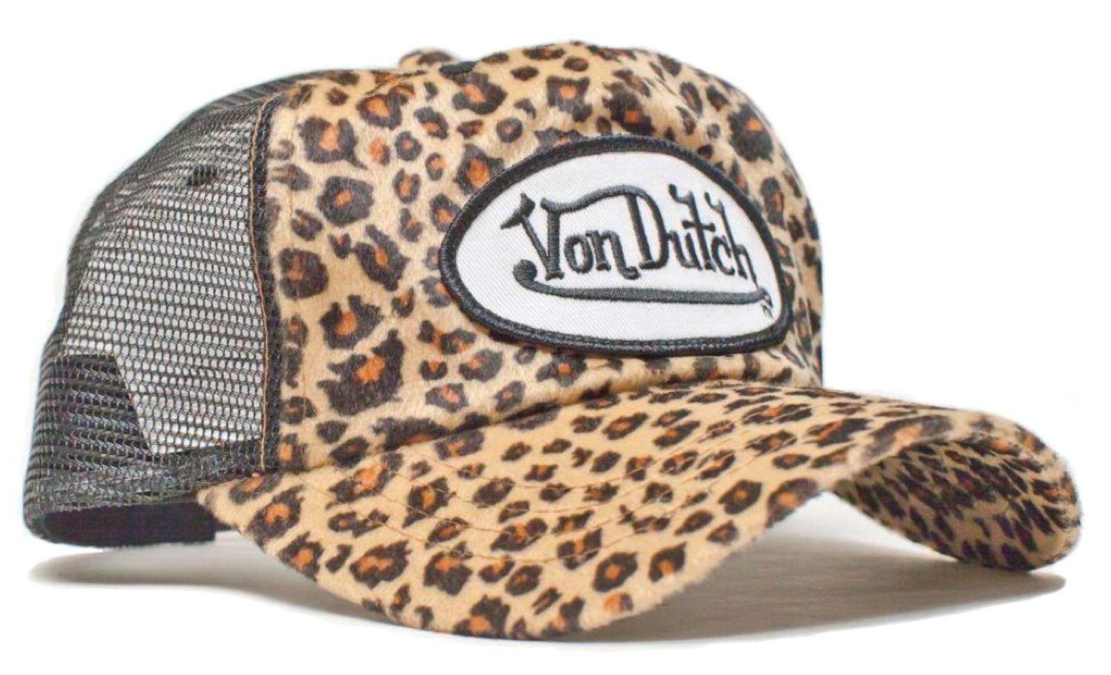 cheetah trucker hat