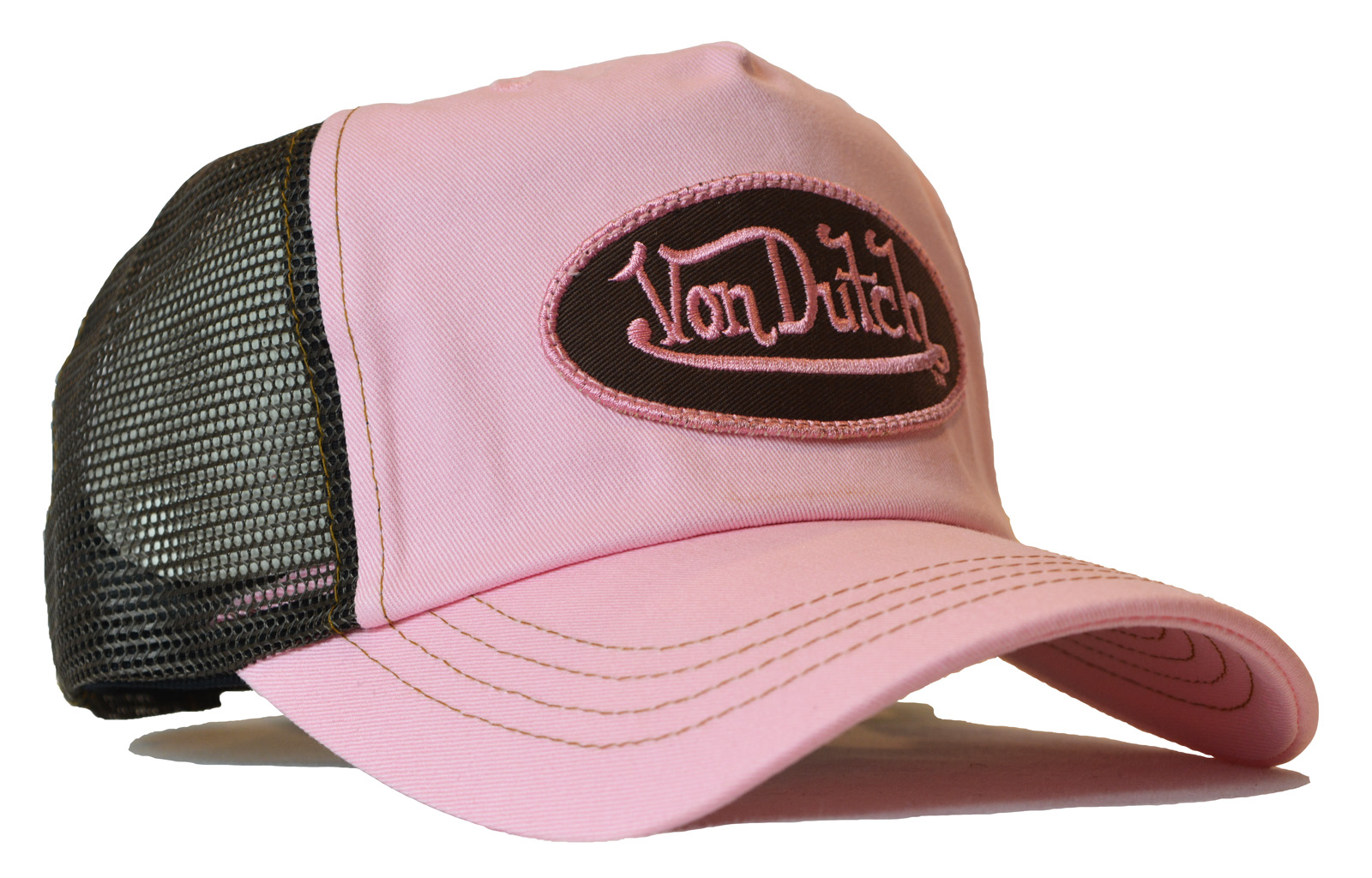 VON van DUTCH MESH TRUCKER BASE CAP [CLASSIC ROSA/BROWN] MÜTZE BASECAP